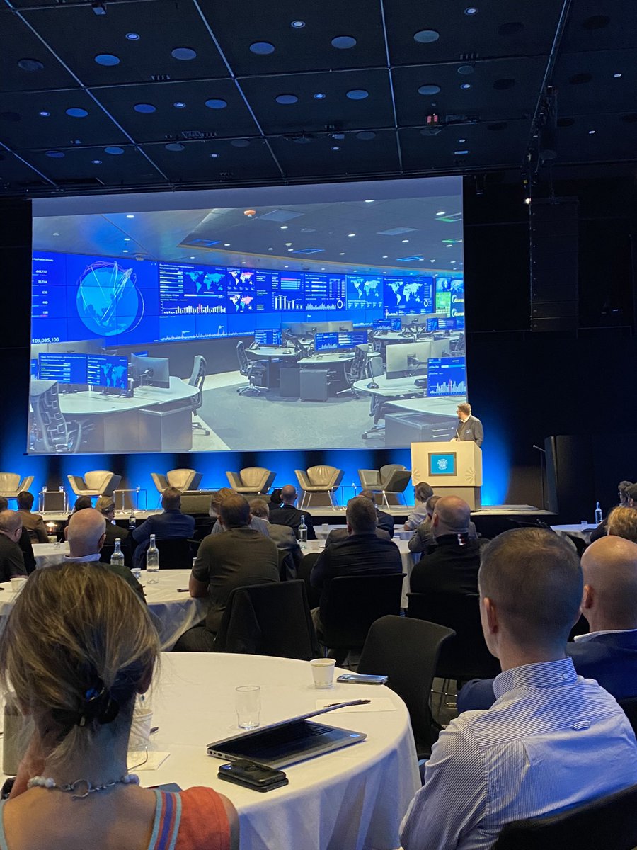 JohnPCFell's tweet image. Great to be participating in conferences again. Things have changed, though. My presentation at the fifth Nordic Cyber in Finance conference today was immediately after this one. And, my slides paled in comparison. Need to up my game it seems … it’s all Ted talk style now.