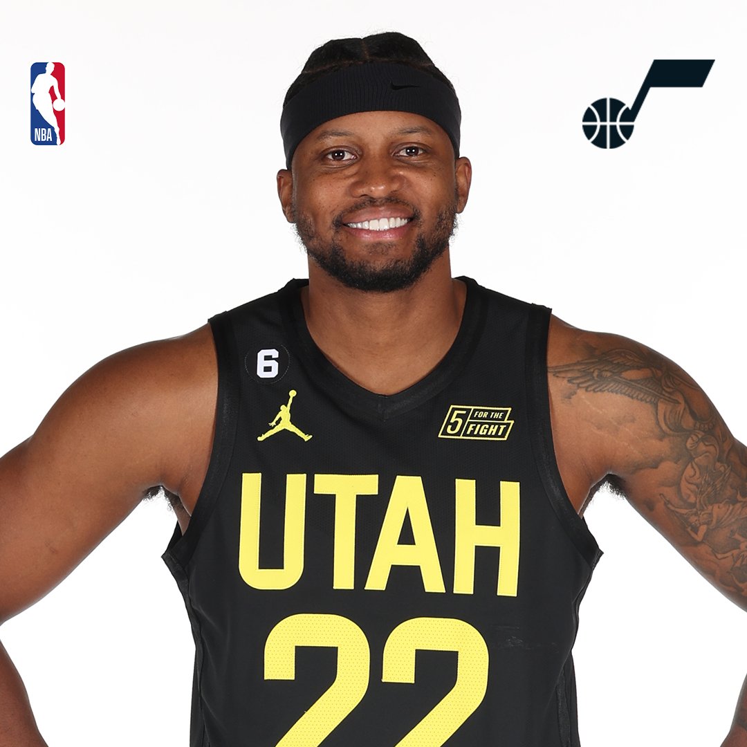 NBA's tweet photo. What are your predictions for the 2022-23 @utahjazz this season?
#NBAMediaDay https://t.co/v3jzn4gKat