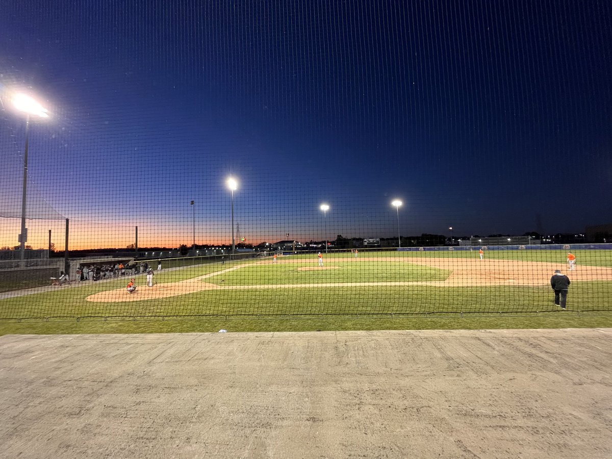 Beautiful night for an Intrasquad in Findlay, OH ⚾️ ☀️ 🌅