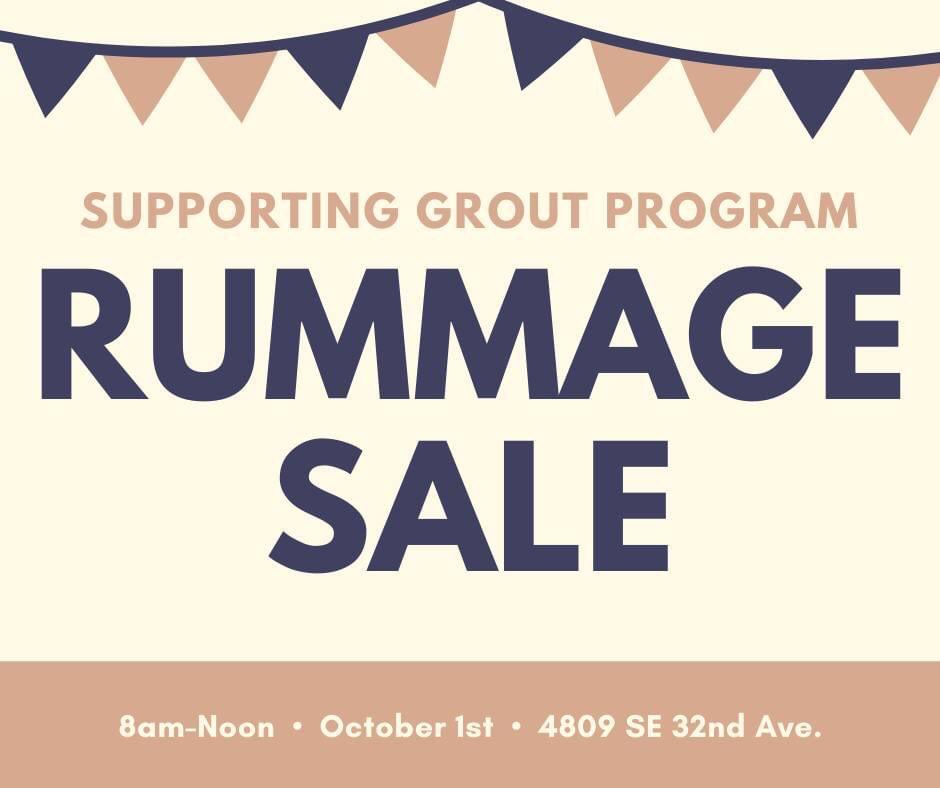 Grout_School's tweet photo. Support the SUN afterschool program by checking out the Fall Sale for SUN this Saturday, Oct. 1 from 8 am to noon at 4809 SE 32nd Ave. Cross street is Schiller (down the street from Trader Joe's).
Sale benefits the Grout Elementary School SUN, STEAM Program. https://t.co/zUAtVcCUk0