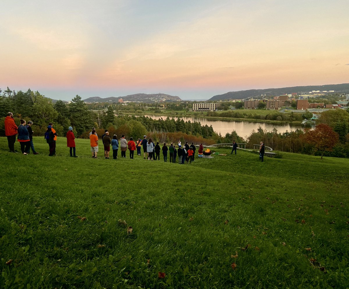 FirstLight_NL's tweet photo. Thank you to everyone who joined us today in recognizing &amp; honouring our survivors &amp; the legacy and impact of residential schools. 

September 30th is an important day, but we encourage you to continue honouring, respecting and learning every day of the year. 🧡 #OrangeShirtDayNL https://t.co/lDIzyj6ycF