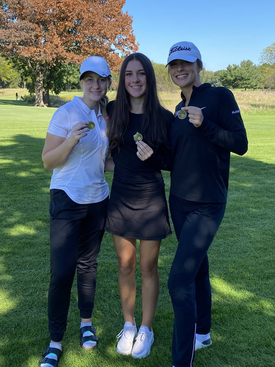 Some highlight pics from our round today. Great showing for a 3rd place finish in the conference!