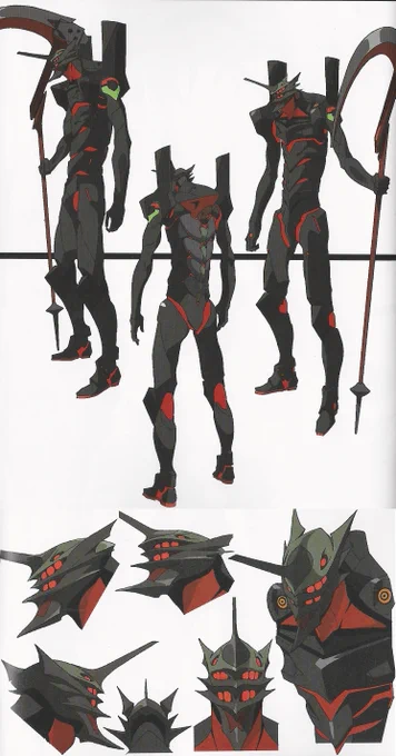 No estoy muy seguro del trabajo de Hayashi como AD en la película, pero por la parte de Honda el trabajo es muy destacable porque todo el diseño está adaptado a él, pues no solo el diseño de personajes se volvió suyo, también el diseño mecánico de las unidades Eva 