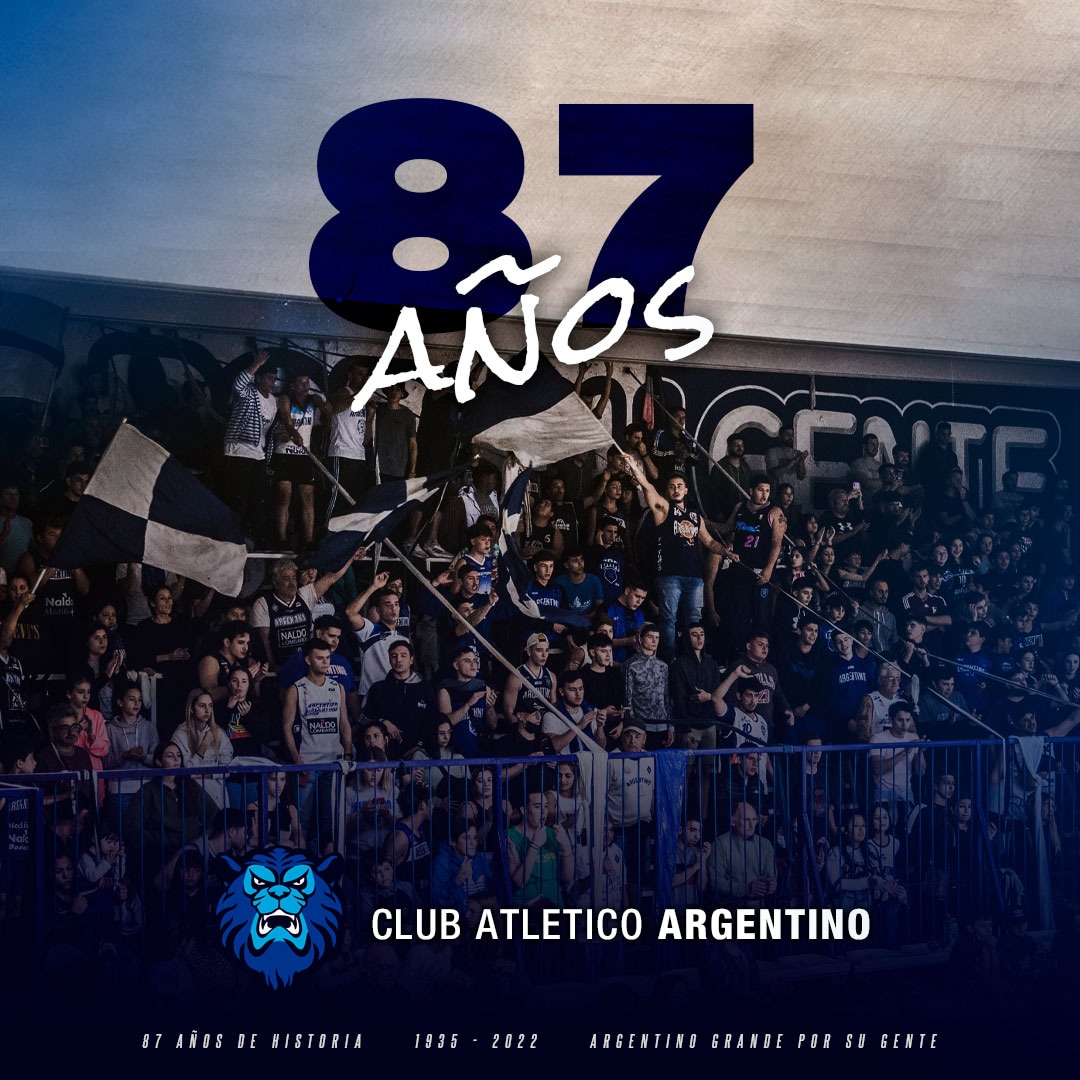 Argentino_junin's tweet photo. 🎂 87 años de historia.
🎂 87 años de amor por el barrio Las Morochas.
🎂 87 años de un sentido de pertenencia inigualable.
🎂 87° aniversario del club que es GRANDE POR SU GENTE 💙

#FelizCumpleTurco 💙🎂 https://t.co/UwnC4fCWQ4