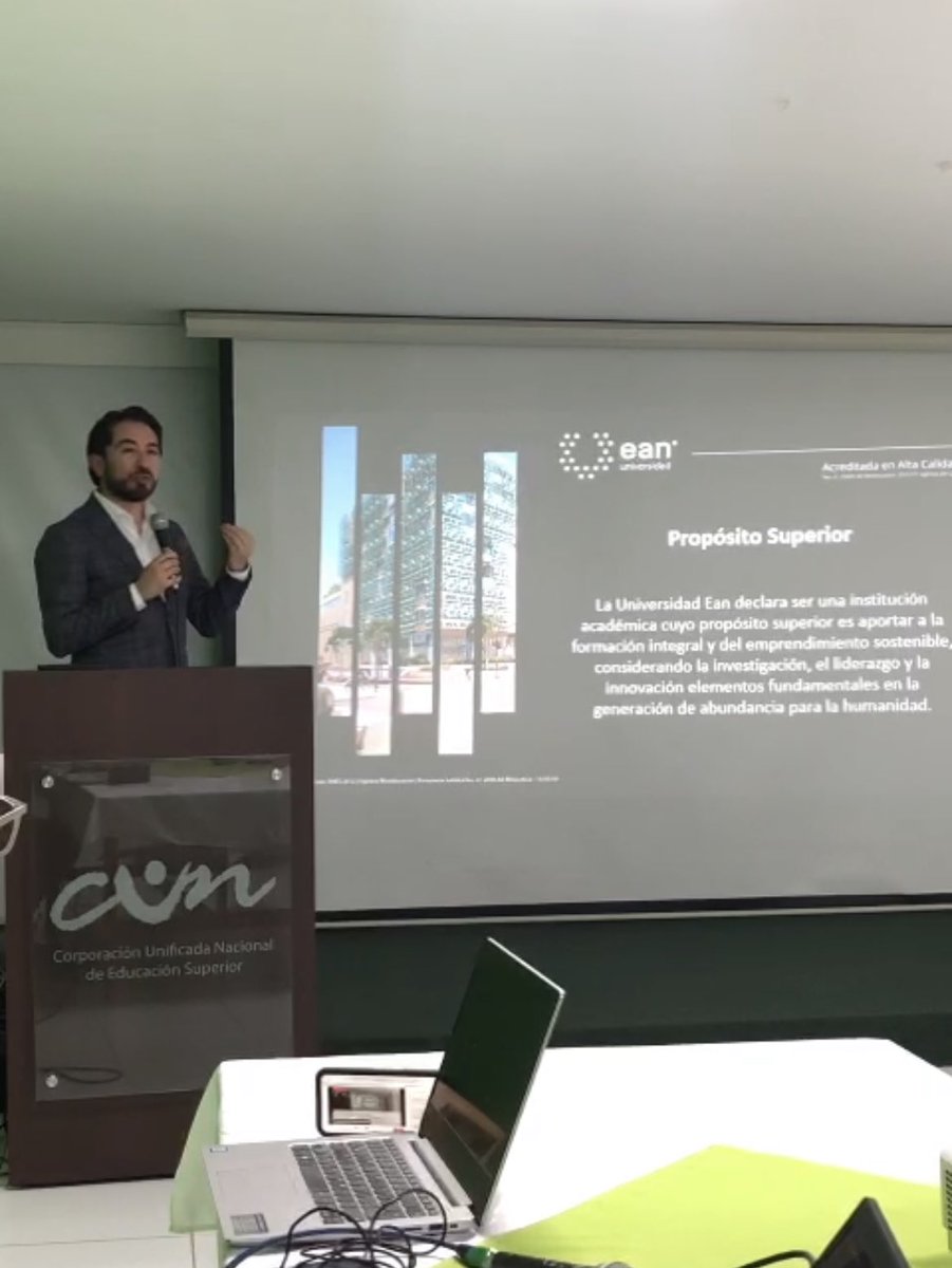 Leonardorodz's tweet photo. Gracias al @IDTBogota por invitar a la @UniversidadEan a este importante 3er Simposio de Sostenibilidad. Una conferencia acerca de nuestros proyectos de innovación y tecnología con enfoque a la sostenibilidad #Legacy #SmartBlockEan #UrbanGreenhouse #VirtualReality https://t.co/5LdghqJs2f