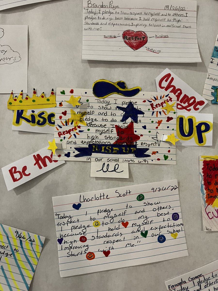 PdlRose's tweet photo. We finished the week with our @EMS_Raiders pledging to respect themselves and others! #raidersriseup #respectstartswithme @MishaAlvarezz @smedinafive @EastwoodMS_YISD @cimai2 @mgutierrezAP @tvega_EMS @YISDCounseling https://t.co/V6nJDsdY3h