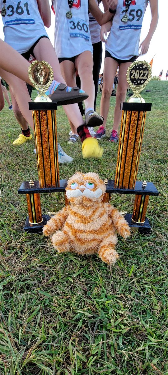 GMSXC1's tweet photo. That's a wrap. We couldn't be happier with how our regular season ended. All the athletes should be proud! Today at Kingsley the girls had an impressive score of 16 with a 1st place win and the boys also placed 1st with 39 points against 15 teams. #runtitansrun #gmsxc https://t.co/IgmGLMmEt0