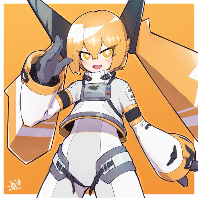 もちべちゃんFA完成しました! #スーパーもちべちゃん 