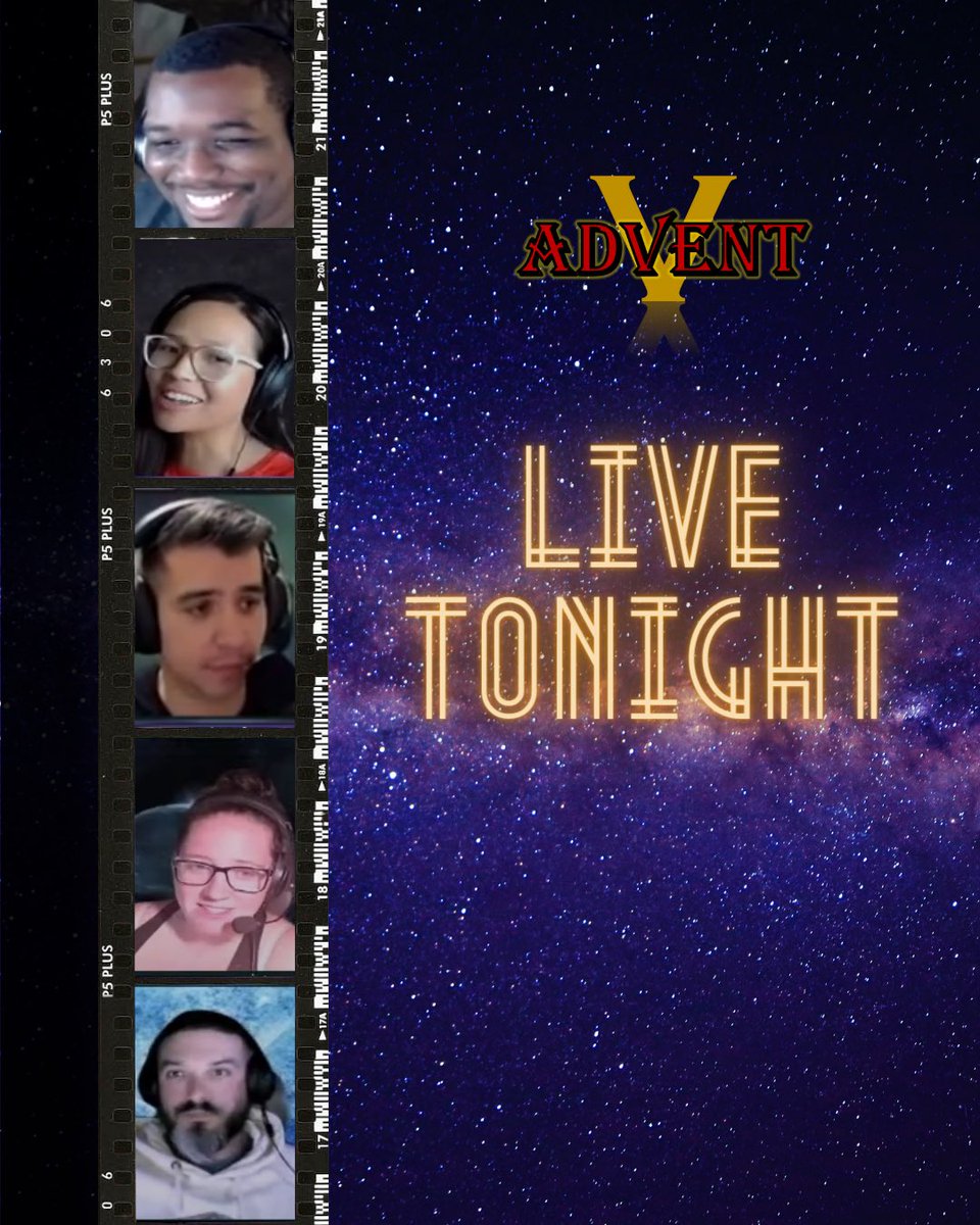 AdventV6's tweet photo. We are live tonight https://t.co/3lhXvvw31L https://t.co/3PatMvZlmk