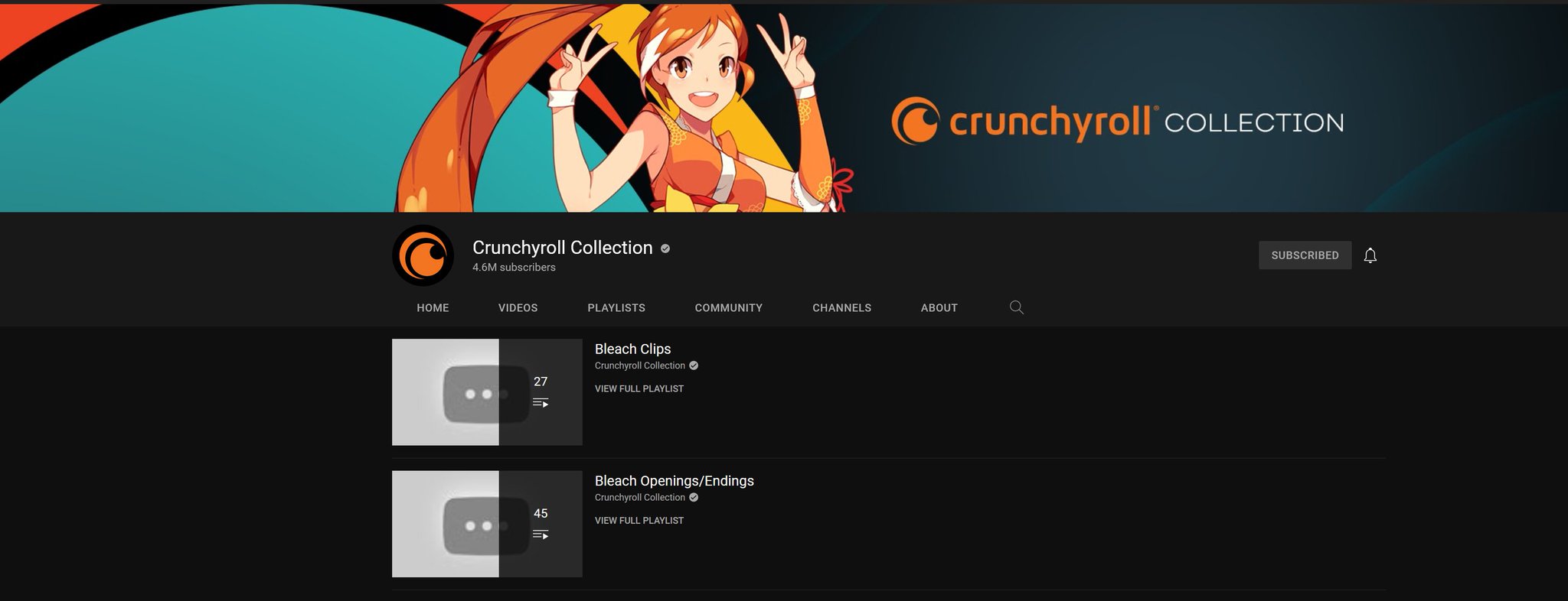 Zack on X: Crunchyroll has completely deleted Bleach from their