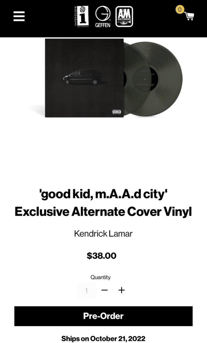 _TopDawgEnt_'s tweet photo. Kendrick Lamar’s dropping a 10 year anniversary of GKMC vinyl &amp; it looks 🔥🔥🔥 https://t.co/6YA6LURIU4