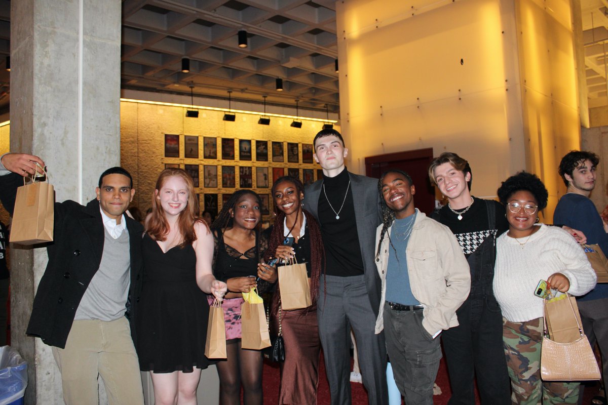 “Sweat” opening last night was a huge success and we had a wonderful celebration of our cast and crew following the performance. “Sweat” runs through this weekend only, so be sure to book your tickets now at tickets.ithaca.edu! #CTDnow