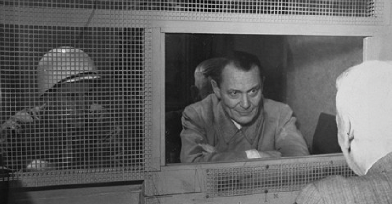 HolocaustMuseum's tweet photo. In October 1946, the International Military Tribunal issued its first verdicts against the top Nazi leadership representing all parts of German society. Though the Nuremberg trial convicted a token few, it set important legal precedents and shaped international law today.