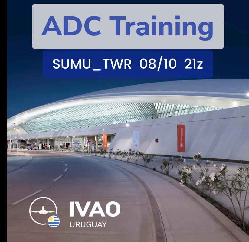 Tenemos Training ADC! Venite a volar a Carrasco este próximo 8 de octubre para colaborar con nuestro querido Webmaster y Membership Coordinator <a href="/Miguel22247/">Miguel22247</a>