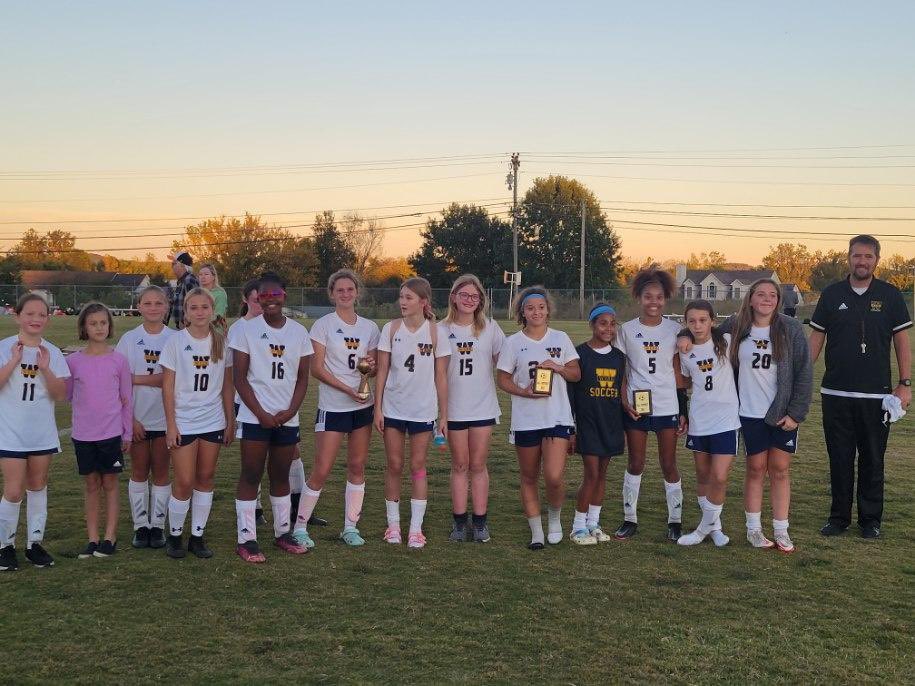 TheHoops0410's tweet photo. The season didn’t end like we wanted it to. Coming in 2nd in district. But we had an amazing season. Way to go ladies⚽️💪🏾. @Webb_Athletics #keepingworking https://t.co/1wr6xYwmDc