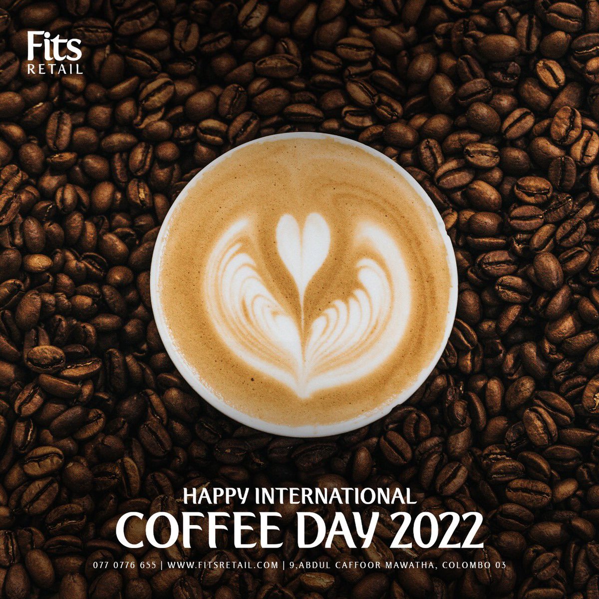 Fitsretail's tweet photo. Happy International Coffee Day 2022!!
#coffee #CoffeeDay #InternationalCoffeeDay #internationalcoffeeday2022 #CoffeeTime #CoffeeLover #coffee #fitsretail https://t.co/SHcaGlr3Sp