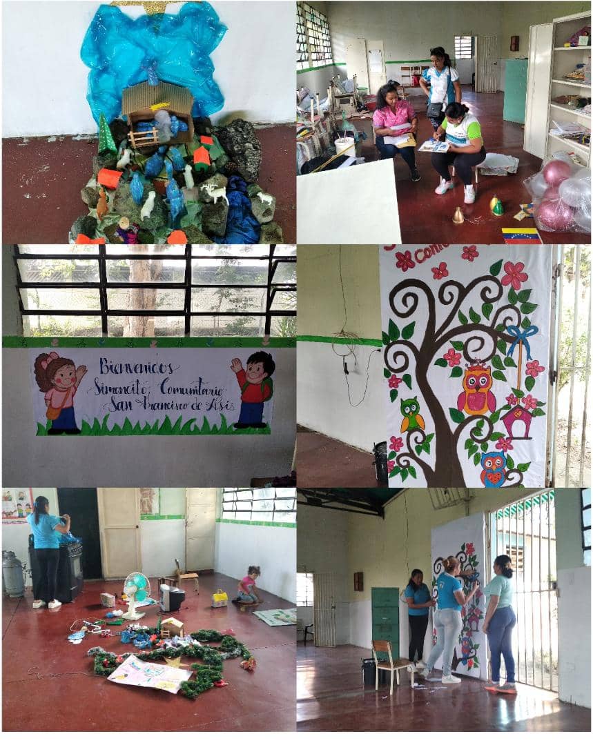 7CircuitoZamora's tweet photo. #30DeSep 
#ElOrinocoYElMagdalena 
#AraguaEsEducación Simoncito Comunitario San Francisco de Asís Municipo Bolivariano Ezequiel Zamora Correa Realizan Ambientación en los Espacios del Plantel Para el Regreso a Clases de Nuestros Niños. https://t.co/fR40pnj5r2
