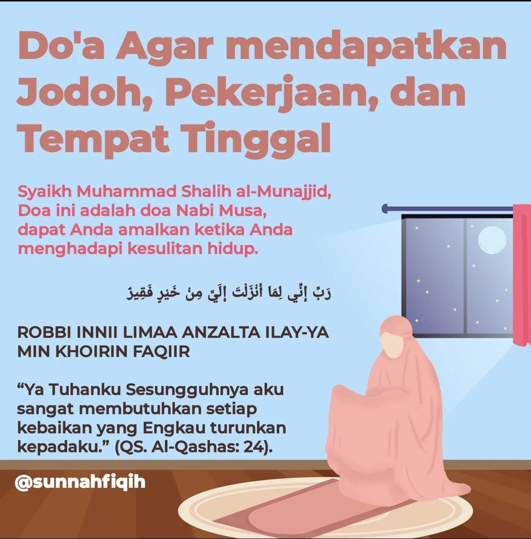 Buat para muslim yang masih cari loker coba deh diamalin. Semoga work! ya