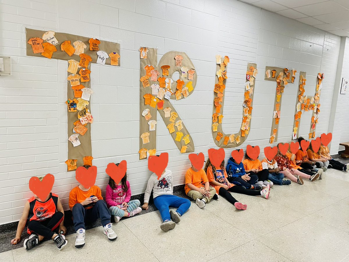 Our students are learning the Truth about Canada’s historical treatment of First Nation, Métis, &amp; Inuit peoples. Together we will value the contribution of all cultures. 🧡