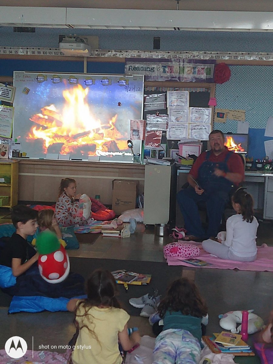 What a great week visiting all our PreK-2 classrooms to share stories about Johnny Appleseed! It was so much fun spending time with all my Tiger Cubs! #BATigerCubPride #WeDigEPS