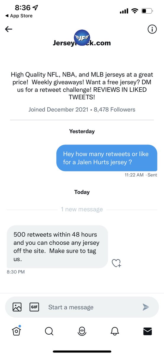 MichaelTyler_'s tweet photo. YO PLEASE RT so I can cop a swagged out jersey to add to my drip , only got 48 hours show some love ❤️ 🤞🏼🕺🚀🗣 @JerseyFlock #retweet https://t.co/UCR5qmcruc