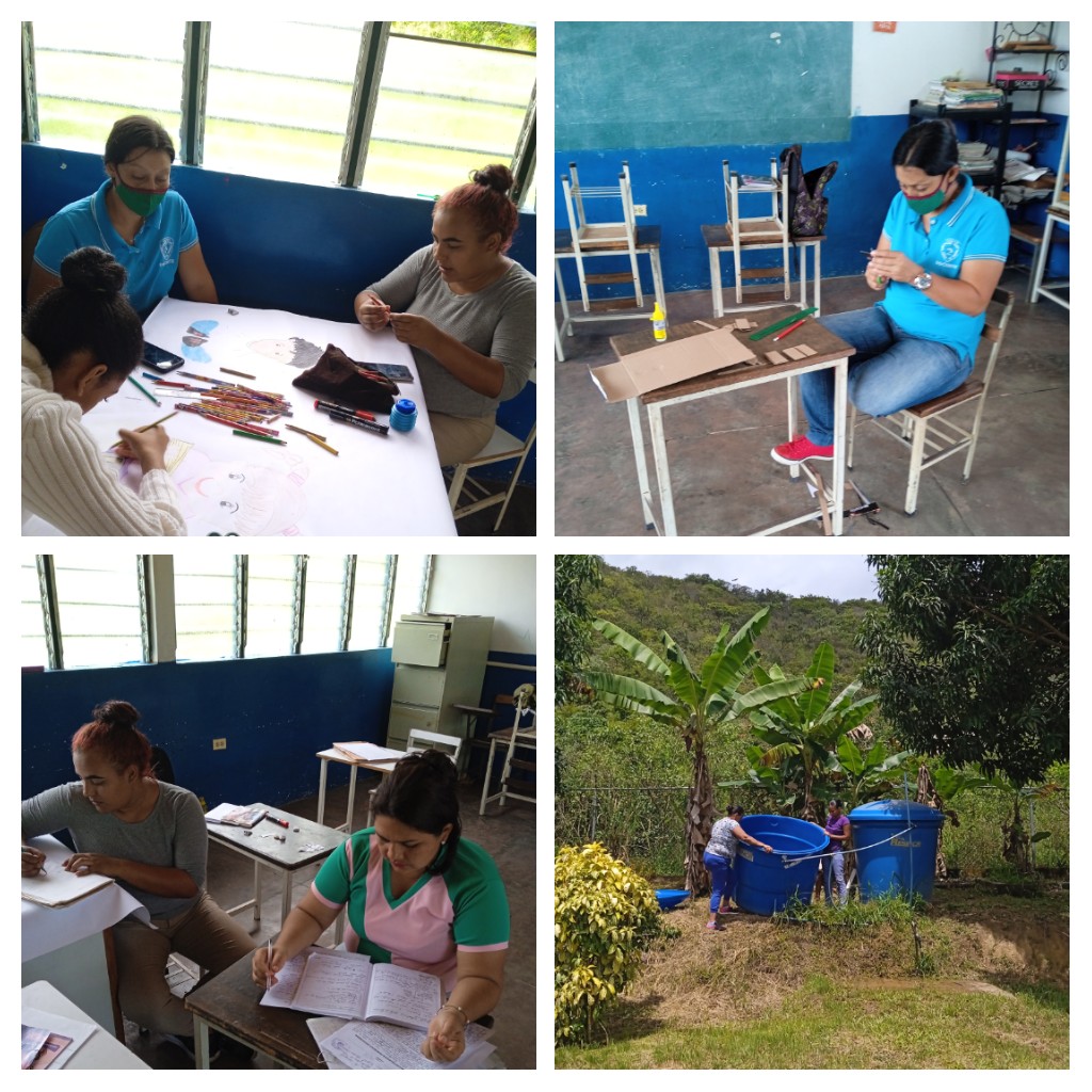 7CircuitoZamora's tweet photo. #30DeSep 
#ElOrinocoYElMagdalena 
#AraguaEsEducación UEECC Sábana Grande Parroquia Magdaleno Municipio Bolivariano Ezequiel Zamora Correa Se Realizó Ambientación, Cartelera, Personal obrero Y Cocineras Realizaron Mantenimiento a Tanques de Agua. https://t.co/S9GDU3v7c0
