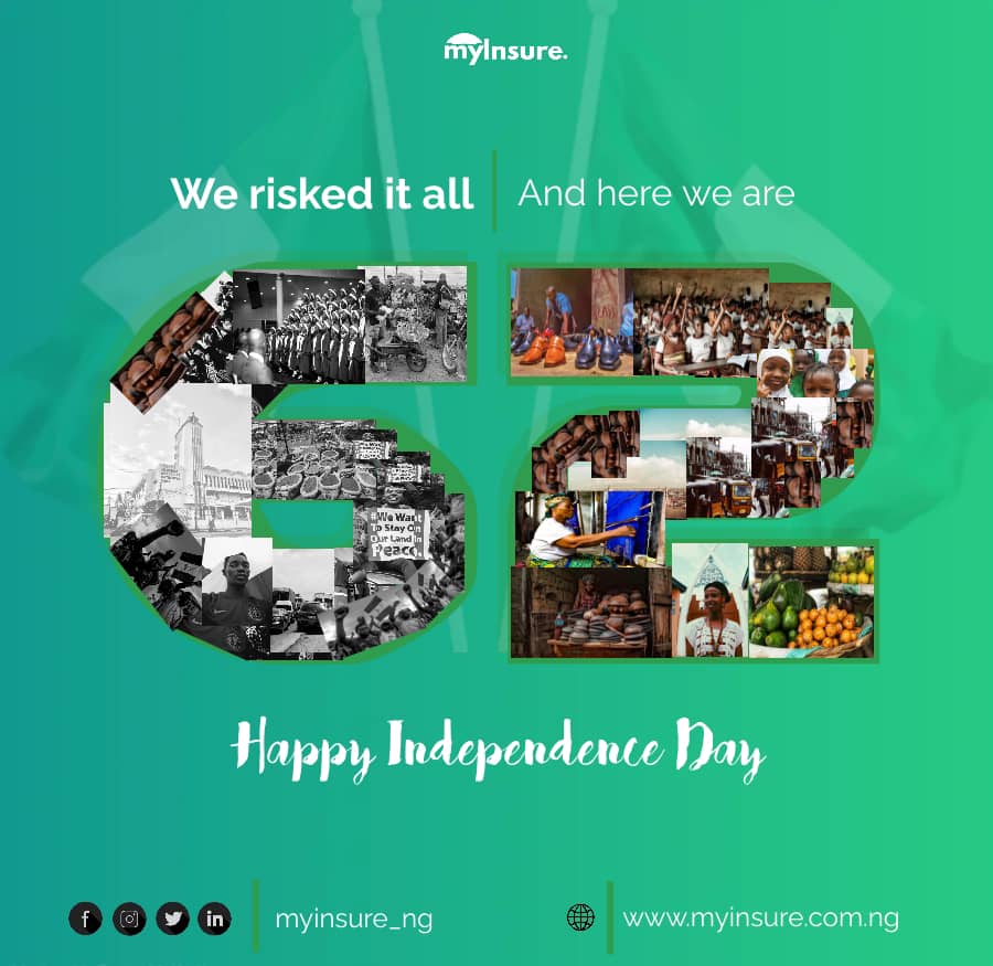 myinsure_ng's tweet photo. Happy Independence Day From Us At MyInsure🤗 https://t.co/9xl2IZbuf6
