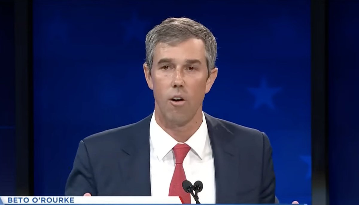 texasdemocrats's tweet photo. “We need to legalize marijuana so we no longer spend half a billion dollars locking people up and forgo another half billion dollars in revenue per day. Let’s legalize marijuana, and get this done.”  – @BetoORourke #TXGovDebate https://t.co/v8d1SoBzvc