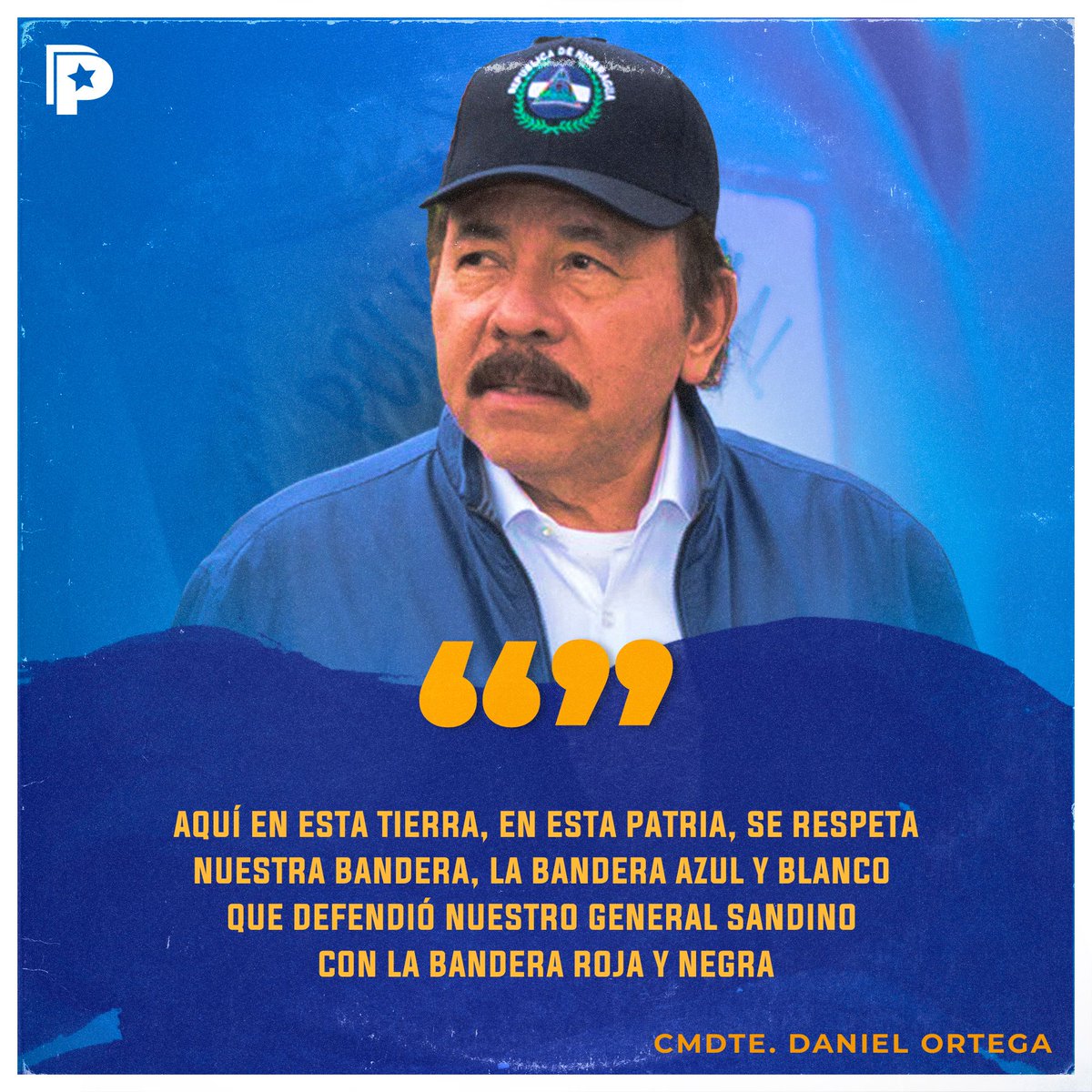 Mensaje del Comandante Daniel Ortega, Presidente de #Nicaragua, en el Desfile del 43 aniversario de la Policía Nacional. 🇳🇮✊🏻👮🏻‍♀️👮🏻‍♂️🚨🚔🔴⚫

Sirviendo a la Comunidad ✊🏻👨‍👩‍👧‍👦

#PatriaBenditayLibre 
#43JuntoALaComunidad