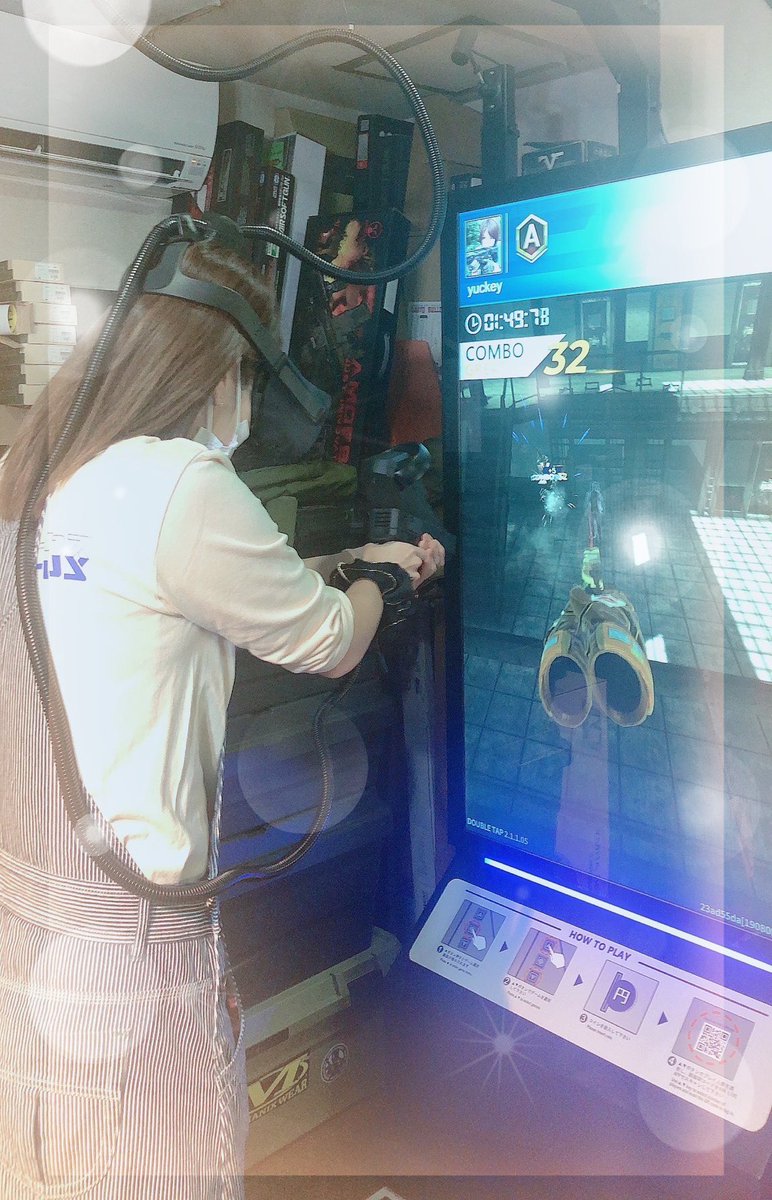yucckeeey's tweet photo. 今日から10月💨
#VARBOX の #JAPAN_TOUR 予選もいよいよ大詰め‼️
先月に引き続き対象ゲームは今月も #バトルアリーナ✨
9月最終日の昨日、なんとか滑り込みでプレイし自己最高記録が出せました😆
この調子で今月も頑張る👌
決勝は11月27日‼️
#DOUBLE_TAP
#VRシューティング
#オフィシャルシューター https://t.co/5iTfTNQNxg