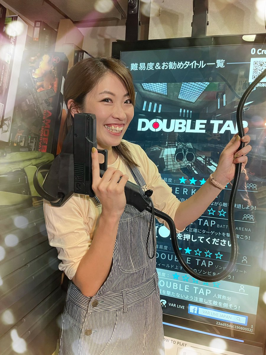yucckeeey's tweet photo. 今日から10月💨
#VARBOX の #JAPAN_TOUR 予選もいよいよ大詰め‼️
先月に引き続き対象ゲームは今月も #バトルアリーナ✨
9月最終日の昨日、なんとか滑り込みでプレイし自己最高記録が出せました😆
この調子で今月も頑張る👌
決勝は11月27日‼️
#DOUBLE_TAP
#VRシューティング
#オフィシャルシューター https://t.co/5iTfTNQNxg