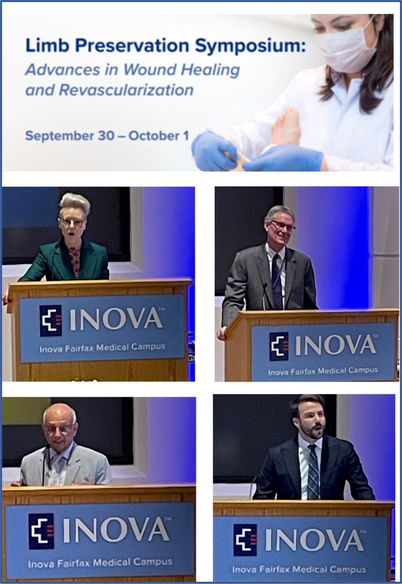 Inova Schar Heart and Vascular (@ishvnews) on Twitter photo All aspects of diagnosis and treatment approaches to Wound Healing and Limb Preservation explored and debated today in this excellent multidisciplinary Symposium. Further insights and wet labs tomorrow.
<a href="/drvdriver/">Vickie R Driver</a> <a href="/DrDukesVIR/">Aaron DuCoffe, MD</a> @Dipanka33201618 <a href="/docsinecapulum/">Paul White</a> All aspects of diagnosis and treatment approaches to Wound Healing and Limb Preservation explored and debated today in this excellent multidisciplinary Symposium. Further insights and wet labs tomorrow.
<a href="/drvdriver/">Vickie R Driver</a> <a href="/DrDukesVIR/">Aaron DuCoffe, MD</a> @Dipanka33201618 <a href="/docsinecapulum/">Paul White</a>