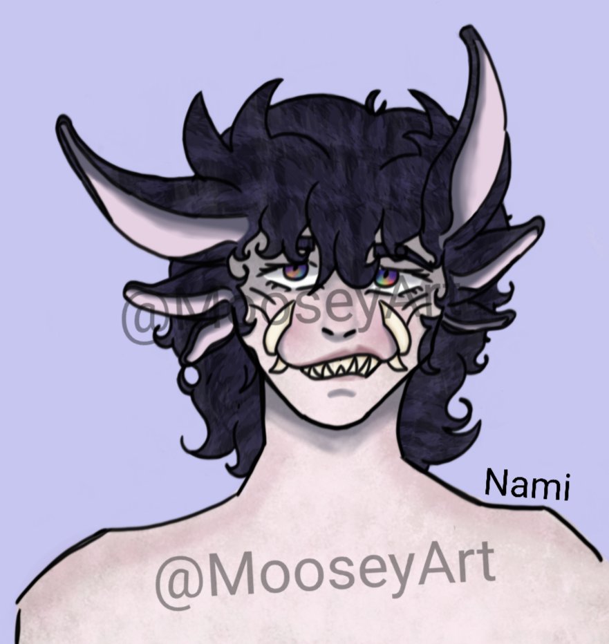 My OC Inanis in a Human-like form