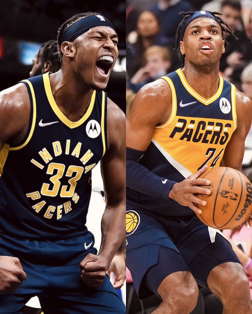 LADEig's tweet image. REPORT: The Pacers would trade Buddy Hield and Myles Turner right now if the Lakers included 2 unprotected 1st round picks 😳

(via ESPN)