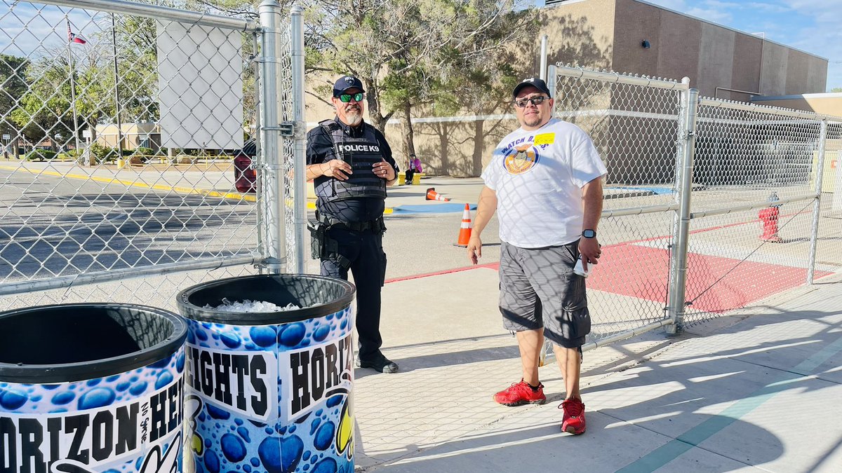 Parent Walk Day was smooth and organized thanks to our amazing Parent Volunteers & WatchDog Dads!! 🐝✨🐾  #WalkDay #WatchDogDads #OnlyAtTheHeights #bethelight #ParentVolunteers