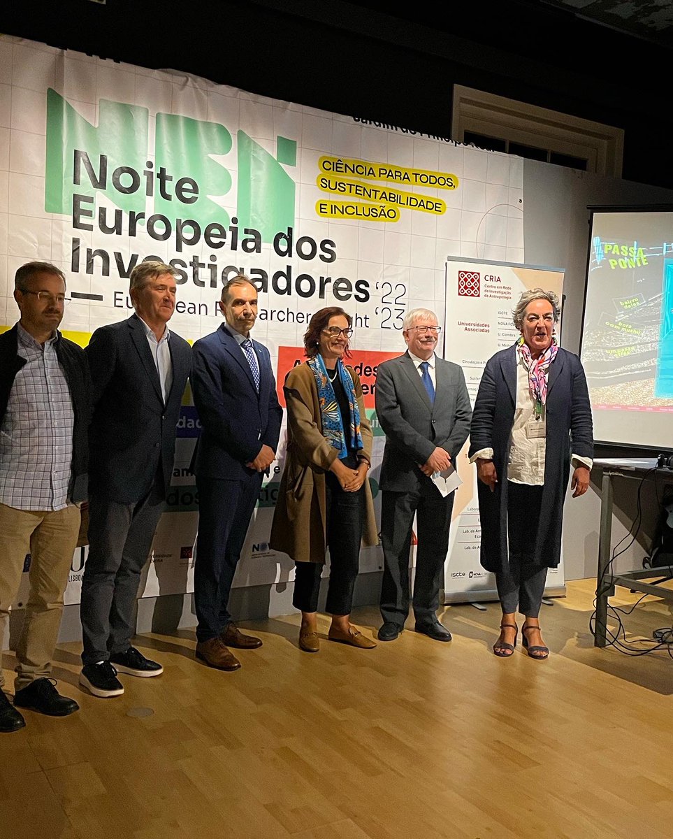 One more night at @MUHNAC for the European Researchers Night 2022 #ERN2022 ! 10 years and counting…

@ULisboa_ @FC_UL @ciuhct @ISCTEIUL