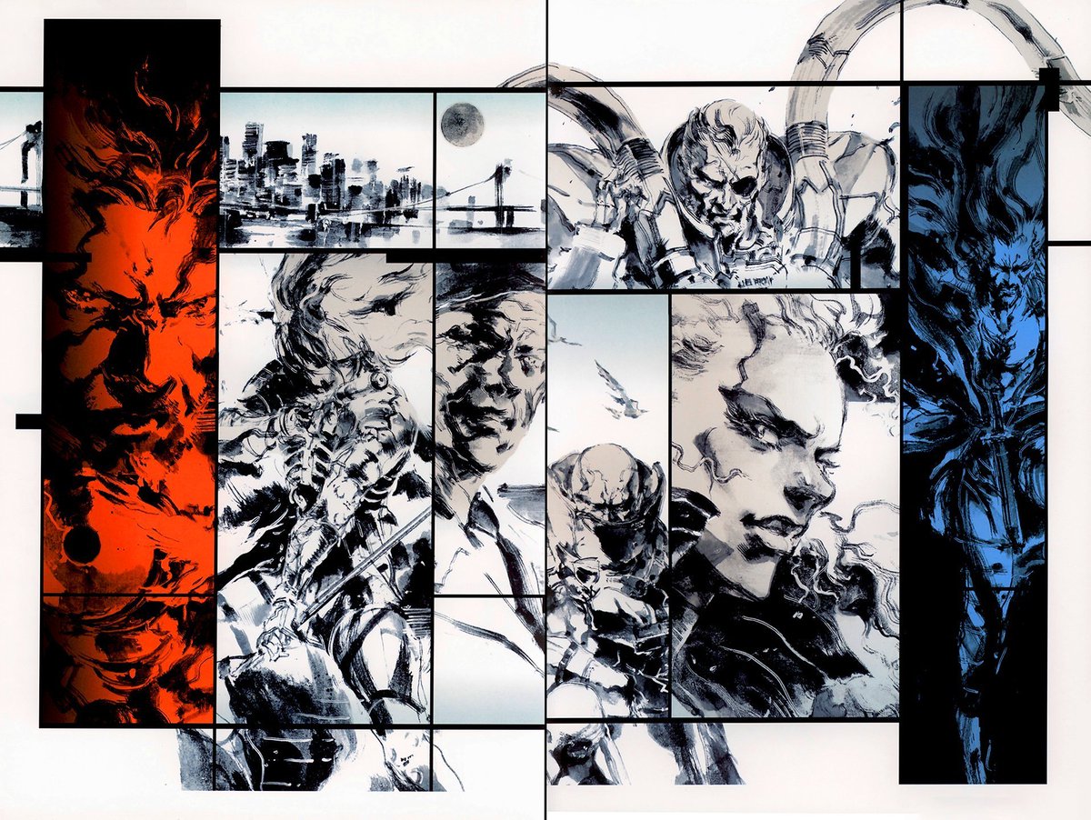 MGSMGN's tweet photo. "Given the right situation, the right story, anyone can be shaped into Snake. Even rookies can fight like men of experience." ~ Ocelot
#メタルギア #MetalGearSolid #MGS2 https://t.co/guMTU7n2OV