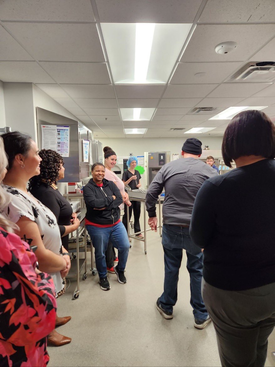 NashvilleState's tweet photo. We had a great first week of training for @VUMChealth employees who were selected for the first cohort of Central Sterile Processing Technician offered through Workforce & Community Development at Nashville State. #Training #WorkforceSolutionPartner #PartnershipsMatter https://t.co/LaK5tSiJxQ