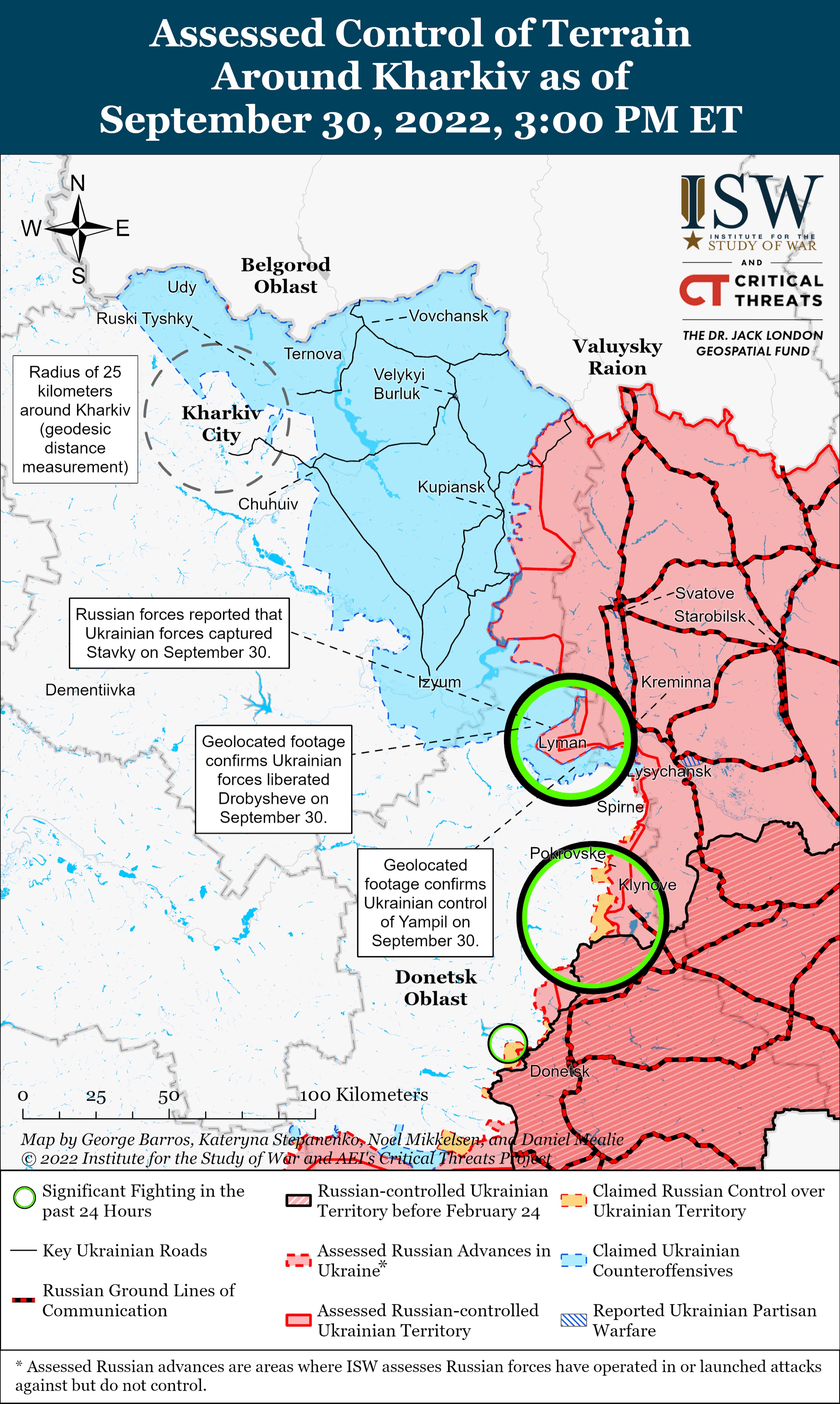 ISW on Twitter: "Eastern #Ukraine Update: Ukrainian forces will likely