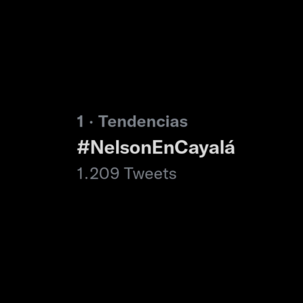 AccessNelsonC's tweet photo. #NelsonEnCayalá se coloca en #1 de tendencias en Guatemala. 🇬🇹 https://t.co/xuhwDIZbBW