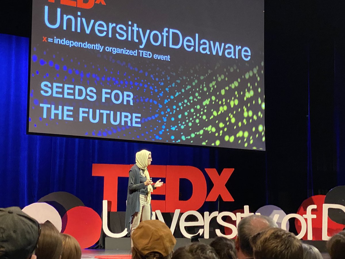Great job by Matthew Creasy, the TedX committee and the Blue Hen Leadership team! So many thought-provoking topics and ideas. <a href="/UDelaware/">Univ. of Delaware</a>