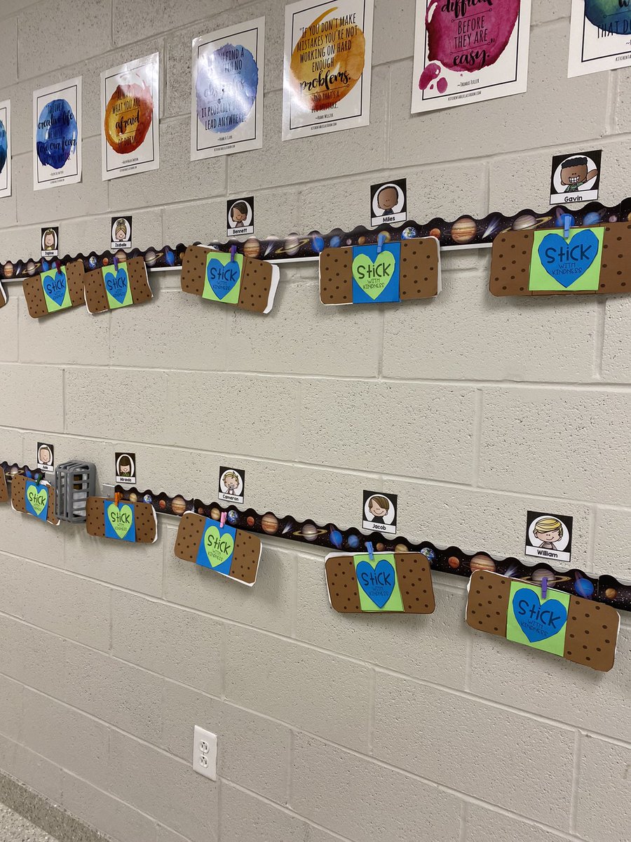 chalkandgrace's tweet photo. This week in #MorningMeeting☀️we’ve been putting #kindness into action. We’ve been learning about friendship and friendships with those who are different from us. We shared with our #SELBuddy🫱🏾🫲🏼 how we will include everyone. #TrueInclusion #WeAreKind #HaskinsCadets🚀 #BGM💫 https://t.co/bOxNh5qdt1