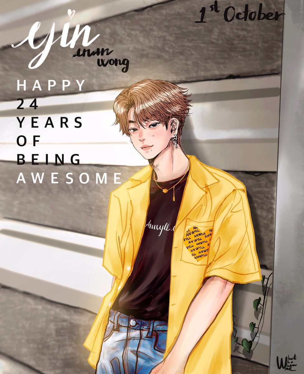 whatwhowhenWAR's tweet photo. 1st October -
✨Happy ANAN day✨  

สสวกน้องหยิ่นนะค้าบ ขอให้สุขภาพร่างกายแข็งแรง มีความสุขมากกว่าความทุกข์น้าาา

จาก มัมหมีมัมใจน้องหยิ่น

 #24thHBDYinAnanday  #yinyin_anw https://t.co/jonulLz5cu