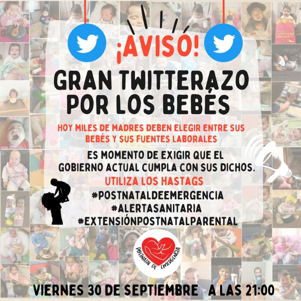 beatrizbrice03's tweet photo. #posnataldeemergencia #AlertaSanitaria #ExtensionPostnatalParental los bebés también cuentan! @gabrielboric @GobiernodeChile https://t.co/aQCN8E4svw