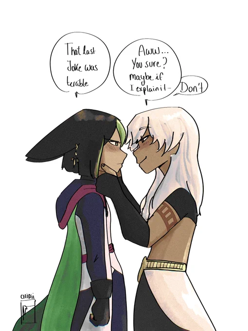 He thought it was funny #Genshinlmpact #cynonari #Tighnari #cyno #genshin 