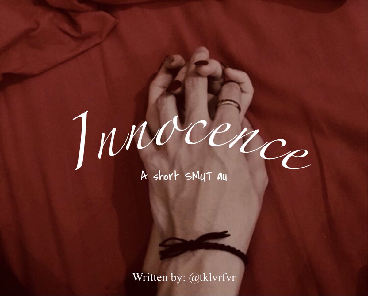 🔞| Minors DNI

Innocence 

A short SMUT #taekook au

•Read tags before you open the link!
‼️Follow and sign in to access
🔗::  privatter.net/p/9349411