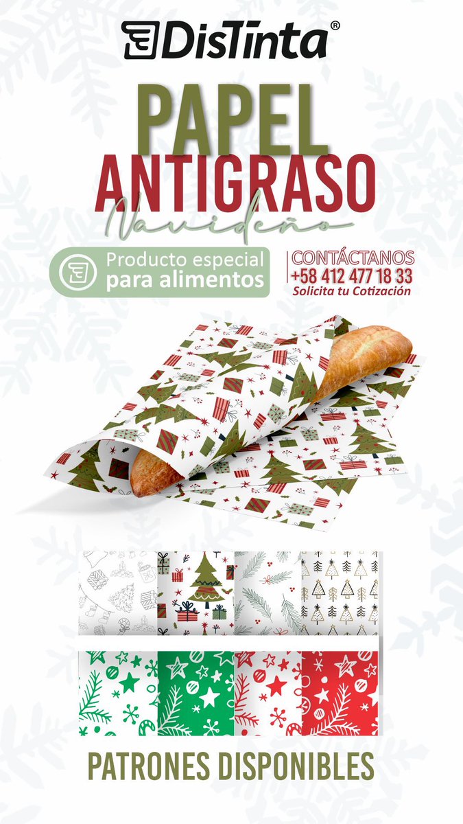 distintaCA's tweet photo. LLEGÓ LA NAVIDAD A DISTINTA, C.A 🎄🍾🎁🥖 #packaging #emprendimiento #envolturacreativa #branding #venezuela #diseño #marketing #gastronomia #comidarapida #delivery #Navidad #pandejamon https://t.co/69aVsBJLup