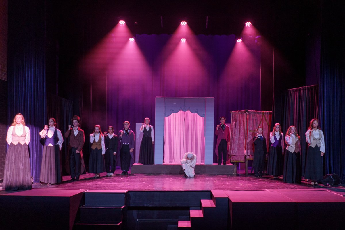 SBS_Houston's tweet photo. Congratulations to the cast and crew of A Christmas Carol and The Best Christmas Pageant Ever on a phenomenal opening night! If you didn't catch tonight's shows, be sure to snag your tickets for tomorrow here: https://t.co/7fVdGHrvWk #SBSmoments #ThinkLiveLead https://t.co/uZAGlpOod4