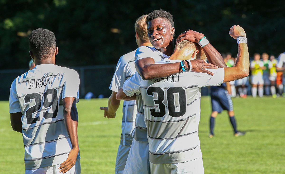 RECAP ➡️ Salamon Secures Draw Late for Men's Soccer Against Leopards

➖ Nate Salamon's goal with 37 seconds left secured the tie

🗞️ bit.ly/3yahZL1 | #BisonPride #d3soccer