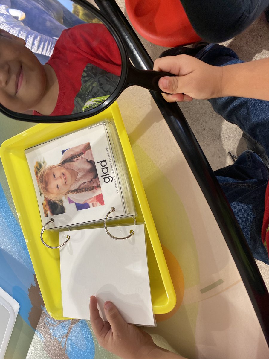 Students working on expressing emotions in a healthy way. #PreK <a href="/GCCISD/">Goose Creek CISD</a>